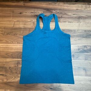 Teal Lululemon Swiftly Tech Racerback Tank.